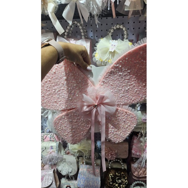 247343 Крила FG250718188H два кольори рожевий або блакитный, кул., 54-43-2 см.