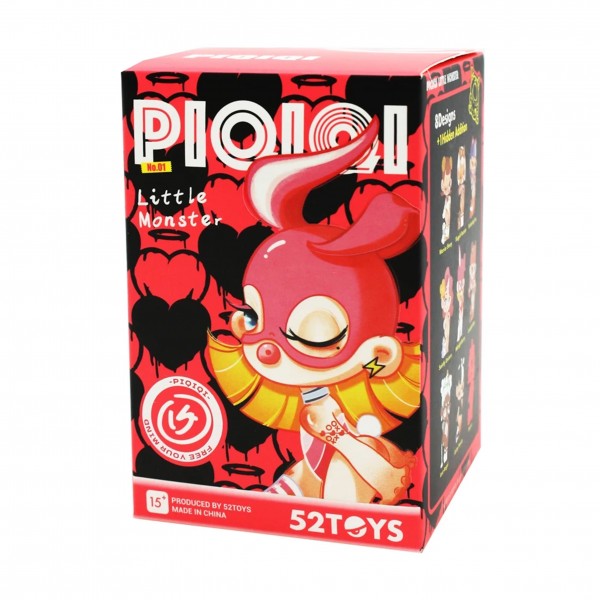 213783 Колекційна фігурка-сюрприз із аксесуарами 52Toys PIQIQI Little Monster Limited edition