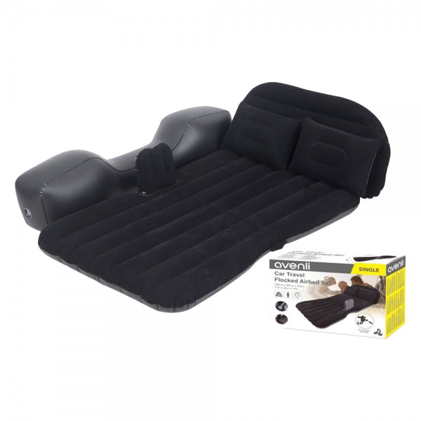 249357 Велюр ліжко 24129 надувне,180х85х33см,подушка 42х27х12см,підставка для ніг130х30х30см, до 100кг