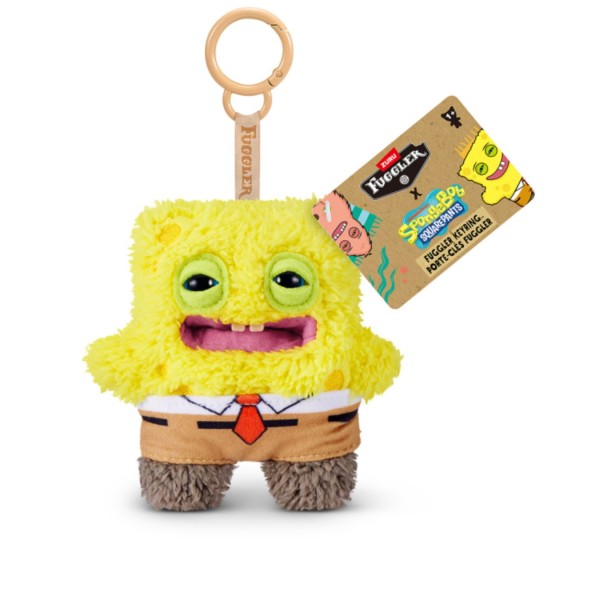 248712 Fuggler М'яка іграшка-брелок "Губка Боб", арт. 15756A