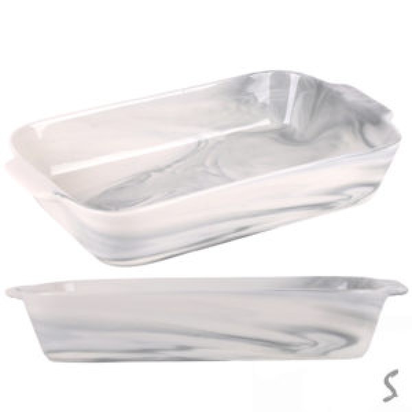 254067 Форма для запікання кераміка "Marble" 35*21*5.5см., R35639-L