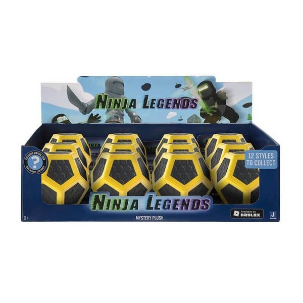 186442 М'яка іграшка-сюрприз Roblox Micro Blind Plush Series 2 - Ninja Legends в ас.