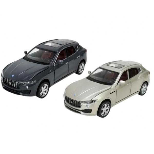 247964 Іграшка машина мет. АВТОПРОМ арт. 68398 1:32 Maserati Levante SUV, бат., світ., звук, відчиняютьс