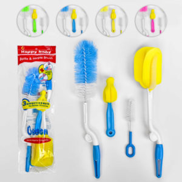 163166 Щітка-йоржик для пляшок 4пр/наб R89360