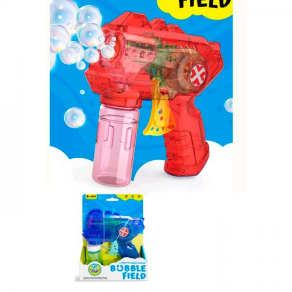 248984 Мильні бульбашки 913-3008  пістолет,5,5см,механіч, запаска 8,5-3,5см,2 кольори,кор.15,5-19,5-6см