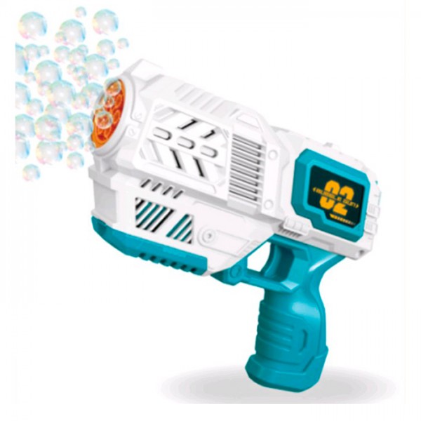 248986 Мильні бульбашки B44 пістолет,запаска.бат,кор,20,5-17-6,5см