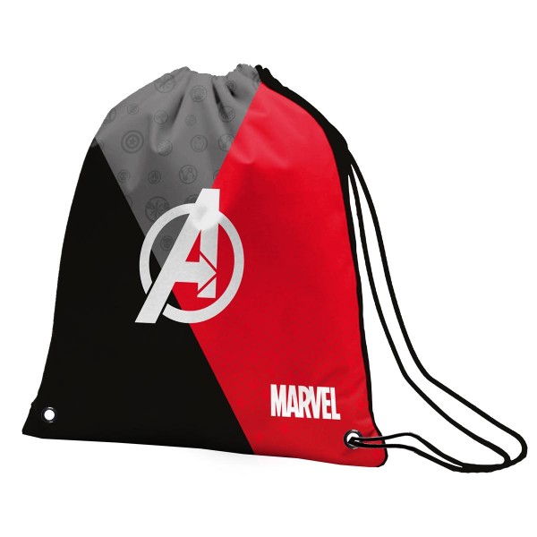 127049 Сумка для взуття YES SB-10 "Marvel.Avengers", сірий/червоний/чорний 