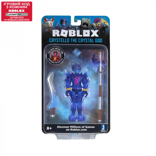 172859 Ігрова колекційна фігурка Roblox Imagination Figure Pack Crystello the Crystal God W7