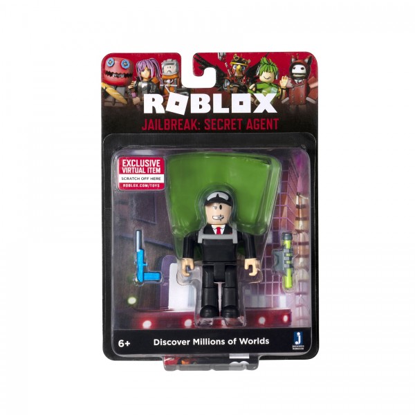 175724 Ігрова колекційна фігурка Roblox Core Figures Jailbreak: Secret Agent W8