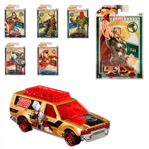 75648 Колекційна машинка «Пригоди героїв» Hot Wheels (в ас.)