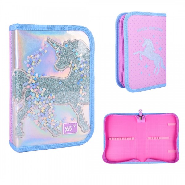 227934 Пенал твердий YES одинарний без клапана HP-02 Your Magic Unicorn