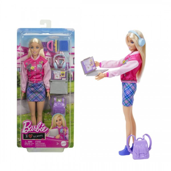 228330 Набір Barbie "Шкільний стиль" з аксесуарами для навчання