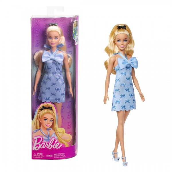 228312 Лялька Barbie "Модниця" – блакитні бантики