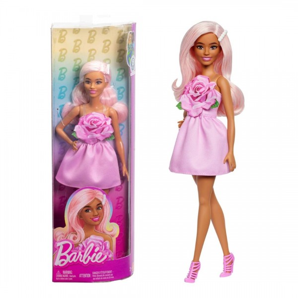 228313 Лялька Barbie "Модниця" – рожева троянда