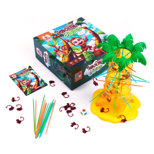 225838 Гра настільна Vladi Toys розважальна. Хвости й ліани. VT8055-39