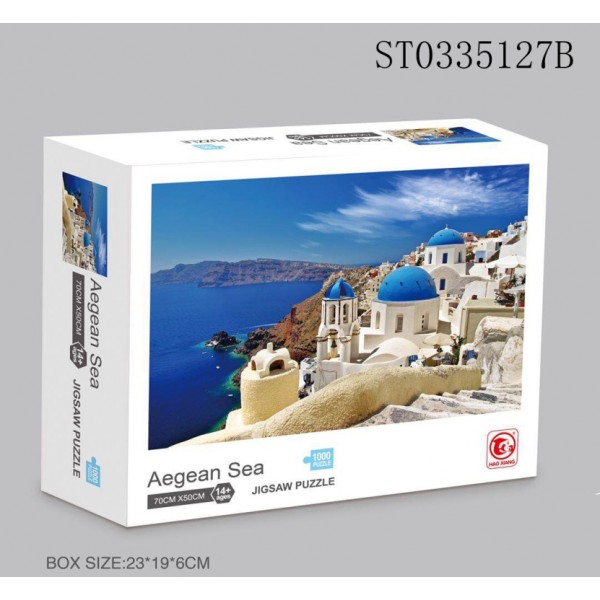 229283 Пазли 88327F Aegean Sea, 1000 дет., 70х50 см., кор., 19-23-6 см.