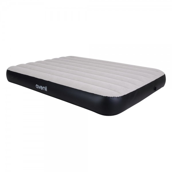 249365 Велюр матрац 24174  надувний,,флок. покриття,, приміщення/вулиця 191х137х25см до 300кг