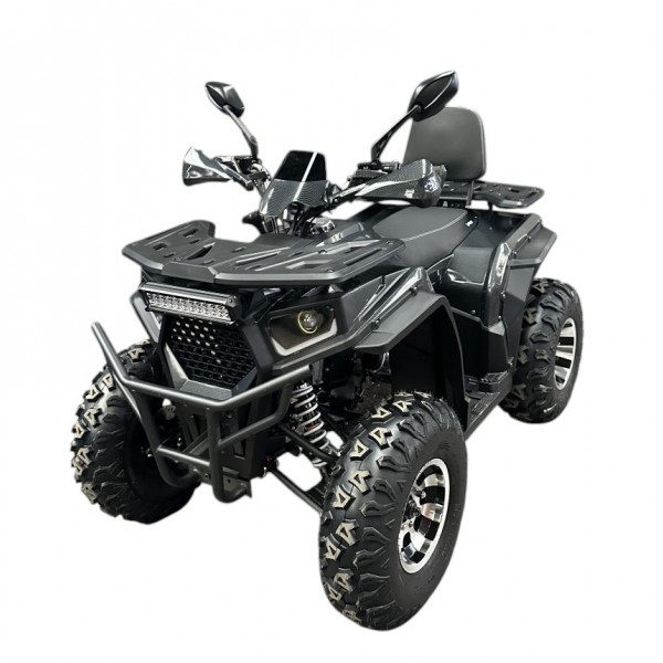 249382 Квадроцикл AFB200L-19 бензинов, 2-місний,авт.F/N/R,10″литі колеса, пер.та задні гідр.дис.до 100кг