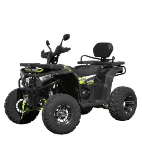 249386 Квадроцикл AT200L-2-5 бензин.200 см³,авт.F/N/R,перед.та задні диск.гальма,LCD,фаркоп.до 150кг