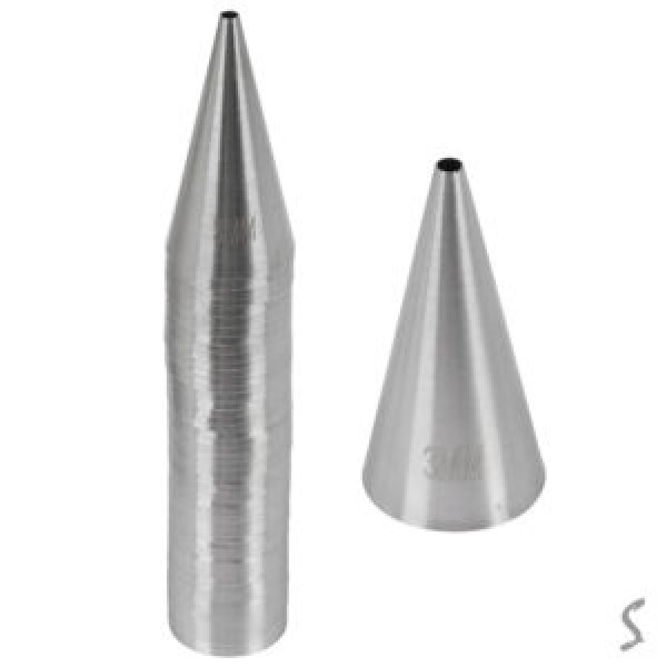 258715 3mm Насадки для кондитерського шприца/мішка "Трубочка" 3.5*2см R41487
