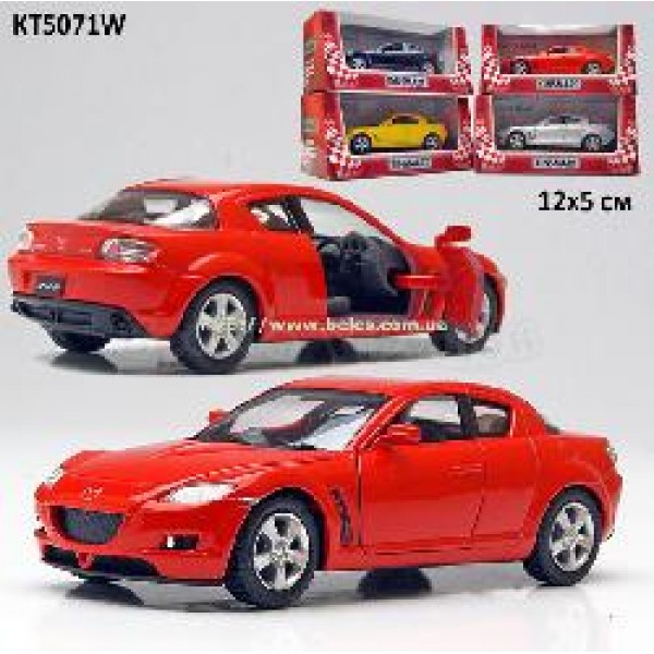 178593 Машина метал."Kinsmart" KT5071W Mazda RX8