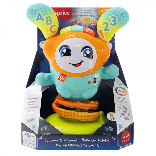 233520 Ді-Джей Стрибунець з технологією Smart Stages (багатомовний) Fisher-Price