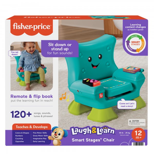 233521 Інтерактивне крісло з технологією Smart Stages Fisher-Price