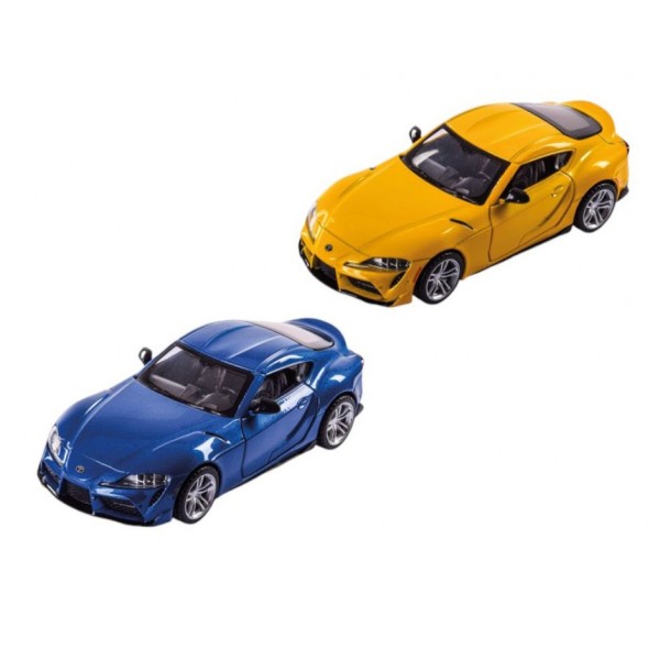 247975 Іграшка машина метал арт. 68417 "АВТОПРОМ", 2 кольор., 1:31 Toyota Supra [US],у коробці 18*9*8 см