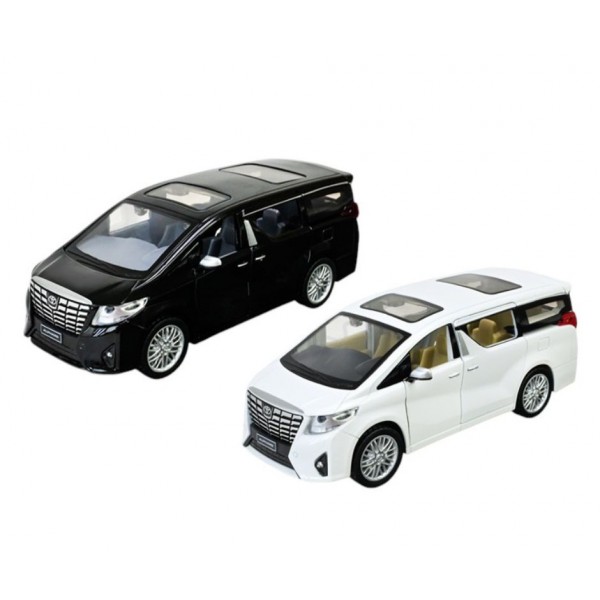 248201 Іграшка машина мет. АВТОПРОМ арт. 68481  2 кольори, 1:29 Toyota Alphard,батар, світло,звук,відкр.дв