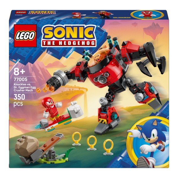 228683 Конструктор Knuckles проти Dr. Eggman Egg Crusher Mech