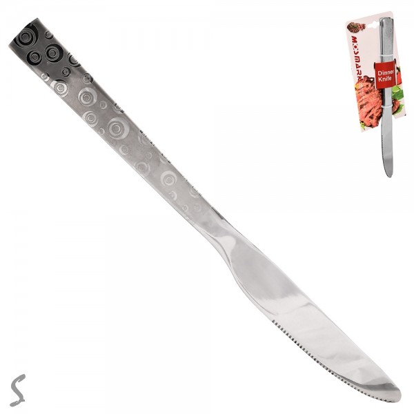 237683 Ніж столовий SS "Bubbles silver" 2шт/наб R89846