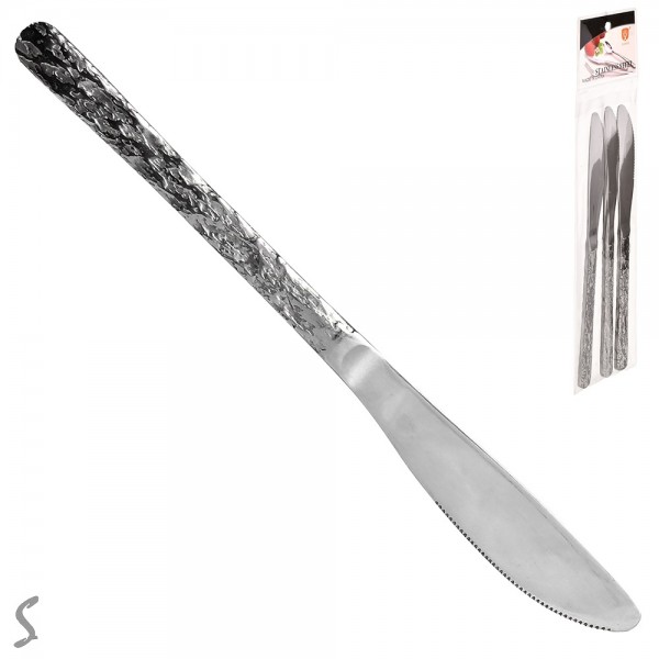 237686 Ніж столовий SS "Greece" 3шт/наб R89944