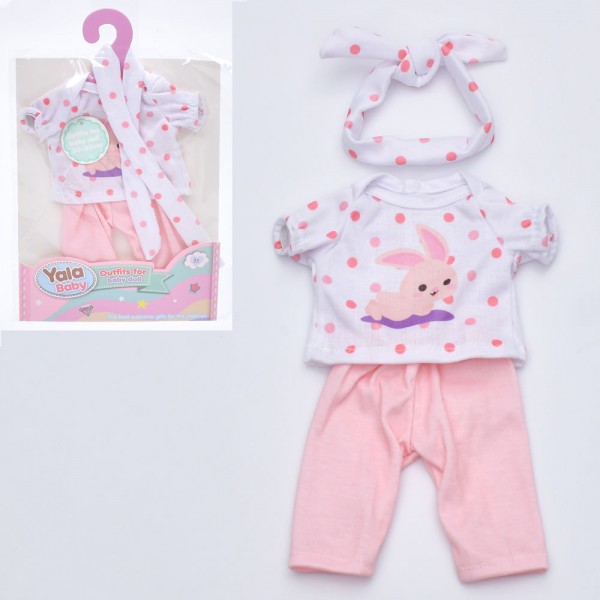 246987 Вбрання для ляльки YLC335C  кул..,19-31-2 см.