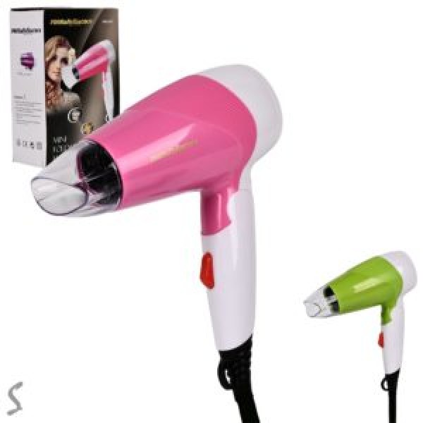 220474 Фен зі складною ручкою 1500W 12.5*8.5*21см R98031