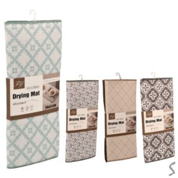 220487 Килимок для мокрого посуду "Ornament" 38*51см R97407