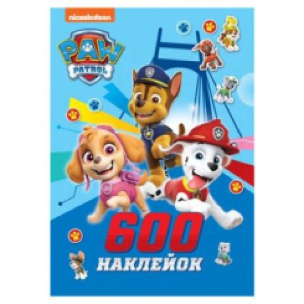 172477 600 наклейок TM "PAW Patrol"