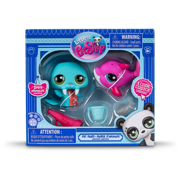 207626 Ігровий набір LITTLEST PET SHOP – ФАНТАСТИЧНІ ТРЮКИ (2 фігурки, аксес.)