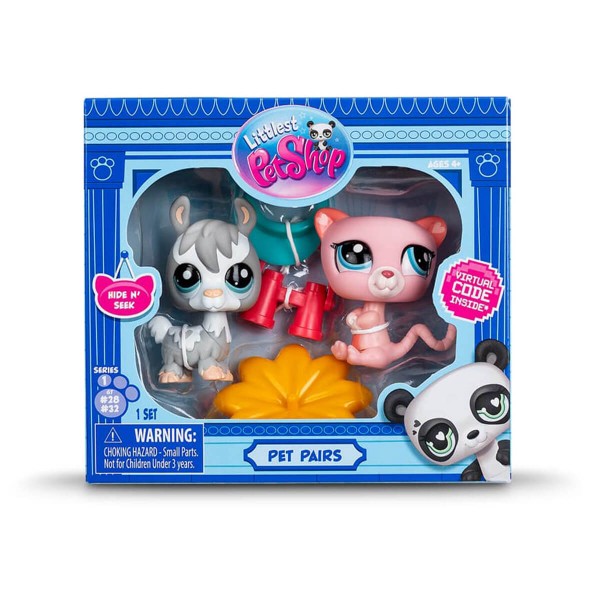 207611 Ігровий набір LITTLEST PET SHOP – ГРА В ХОВАНКИ (2 фігурки, аксес.)