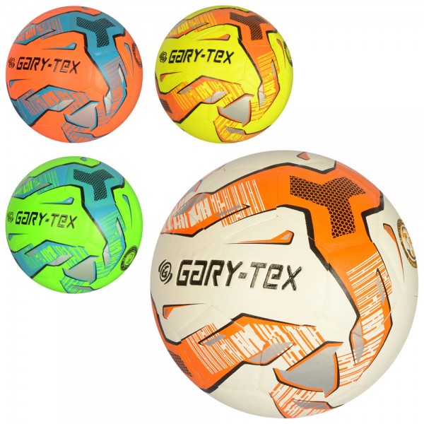 78844 М'яч футбольний MS 2358 розмір 5, ПВХ, ламінирований, 400 г., 4 кольори, кул.
