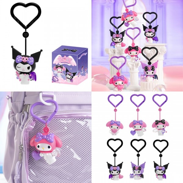 225103 Механічна іграшка-сюрприз POP TOP KUROMI & MY MELODY – МИЛІ КРИЛЬЦЯ (в ас.)