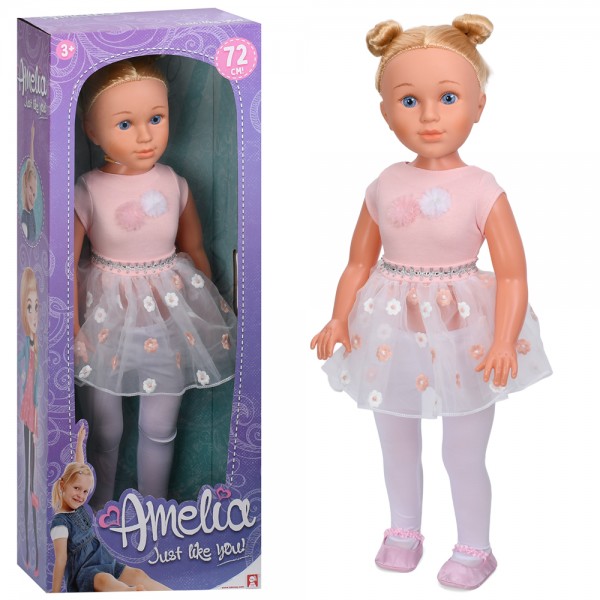 261603 Лялька 3007 ростова, Amelia, 72см,  в коробці, 30,5-77,5-17,5