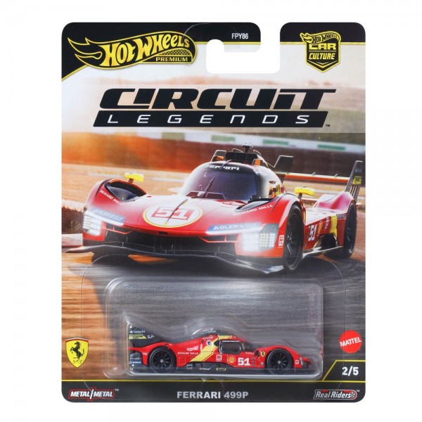 241412 Колекційна модель машинки 499 Prototype серії "Car Culture" Hot Wheels