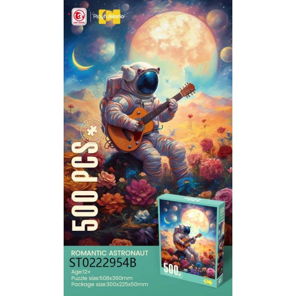 229295 Пазли 88805 Romantic astronaut, 500 дет., кор., 22,5-30-5 см.