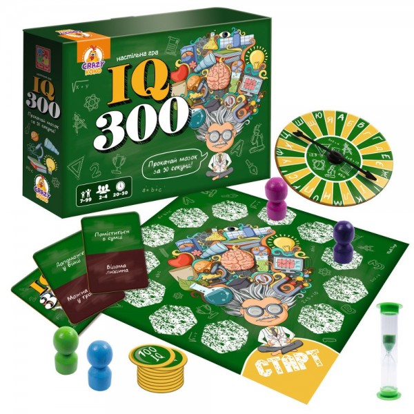 225840 Гра настільна Vladi Toys розважальна. IQ300 VT8055-46