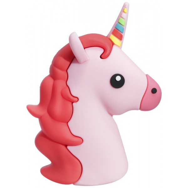 103773 Emoji Series Unicorn Power Bank (8800mAh)(Pink)