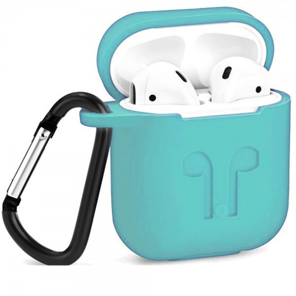 103646 Чехол для наушников Silicone Case For Ейрподс, Mint