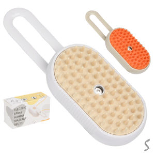 256953 Щітка масажна електрична USB 12*4.5*6.5см R97846