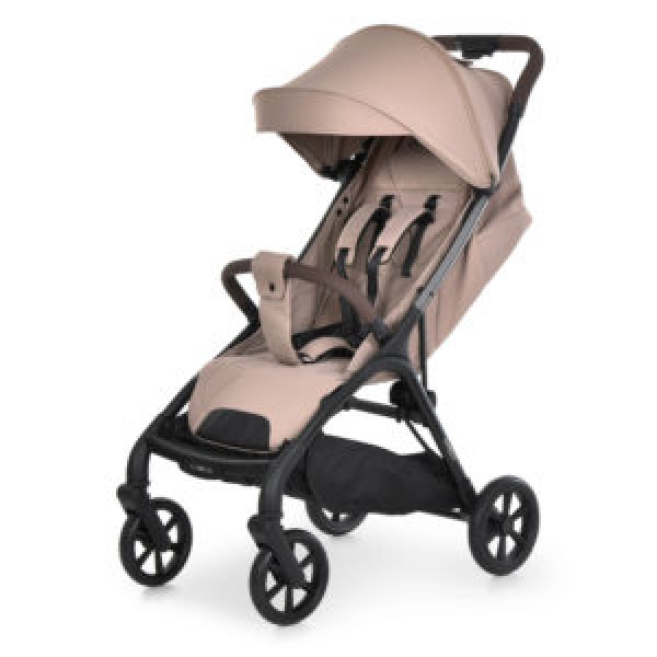 249641 Візок El Camino AMBER ME 1227 Nougat Beige дитяча прогулянкова, до 22 кг, PU колеса,бежевий