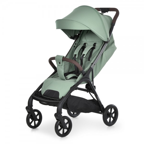 249643 Візок El Camino AMBER ME 1227 Sea Grass дитячий прогулянковий, до 22 кг, PU колеса,зелений