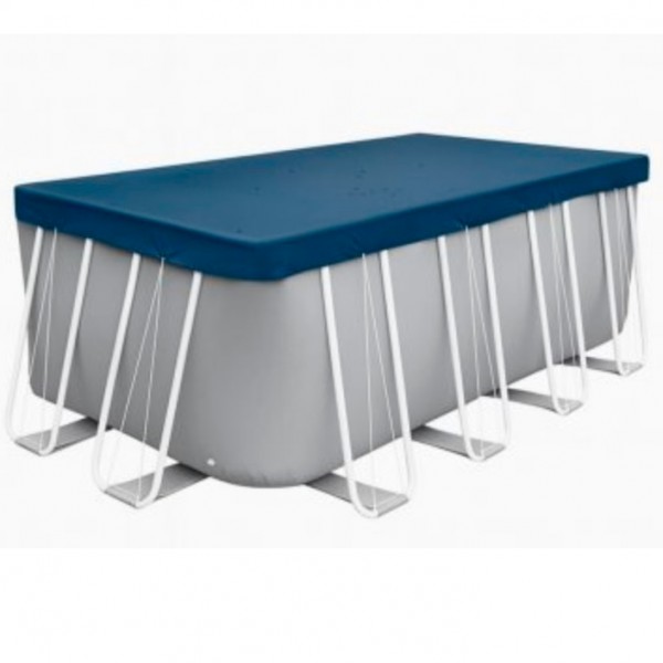 249673 Тент 28086 (1шт) тент-чохол, для каркасного басейну 549х274см, напуск 20см, фактичний розмір 589х314см